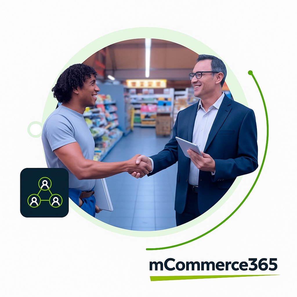 mCommerce365 role-based authorisation interface